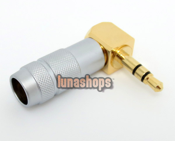 In bulk OEM Oyaide L Shape mini plug 3.5mm P-3.5 G Male stereo phono Adapter