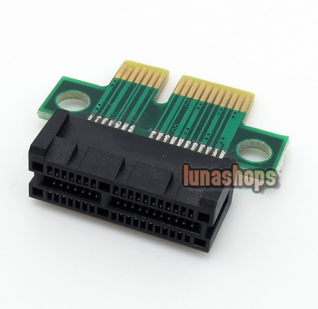 PCI-Express PCI-E 1x Male to Female Riser Card Extender Adapter 