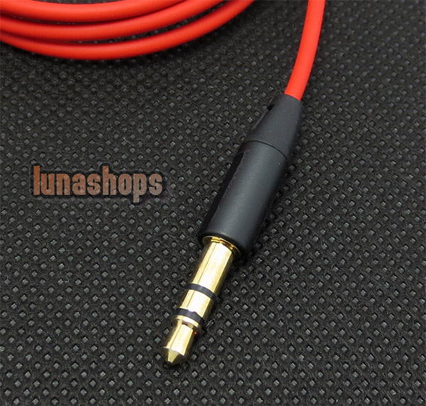 1.2m Custom Handmade Cable For   Sennheiser IE8 IE80 earphone headset Red Limited