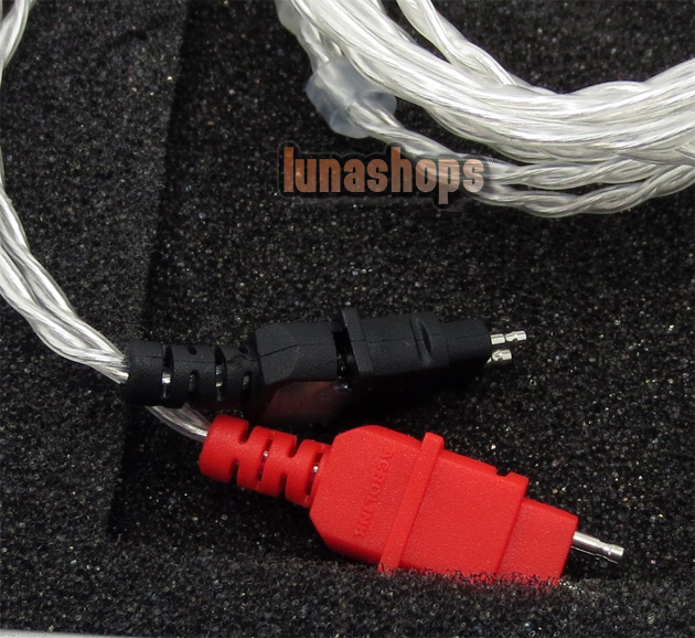 DIY Hifi Silver updated Cable for Sennheiser HD580 HD600 HD650 Headphone Headset Ranko plug
