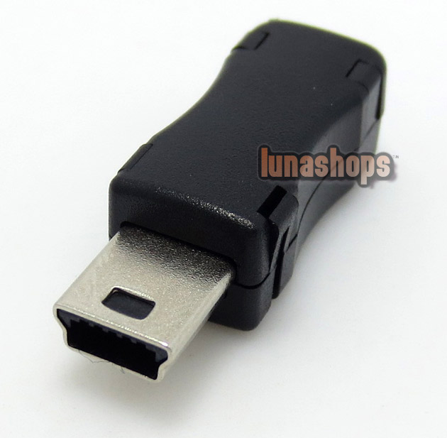1pcs Mini USB USB-2.0B Soldering Adapter Plug For Diy Custom Handmade LGZ-A03