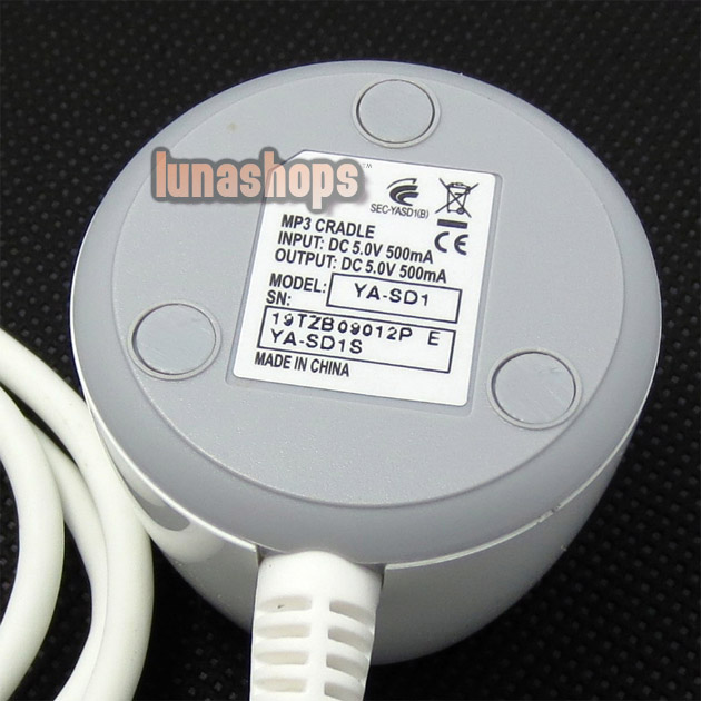 USB 5 Pin Male To 3.5mm Male 4 pole  Tranfer Cable Socket Adapter For Samsung Mp3 YA-SD1