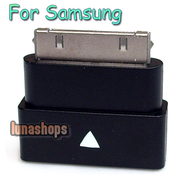 30PIN  30 Core Dock Extender Extension adapter for Samsung Galaxy Tab 10.1 8.9 7.7 can use for Samsung Galaxy Tab 10.1 8.9 7.7 (P1000,p7510,p7500,p7310,p7300,p6800,p6200) Allow any size 30pin cable to Be used with Any case