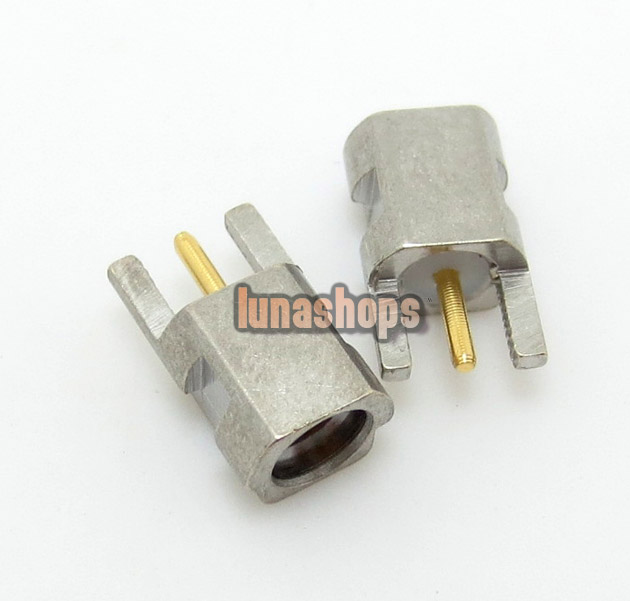 Female Three element alloy plating Diy Pin Part for Shure SE535 SE425 SE846 Earphone 