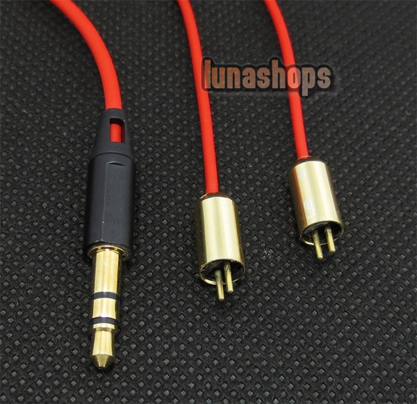 120cm Red Handmade Cable For Ultimate Ears UE TF10 SF3 SF5 5EB 5pro Earphone 