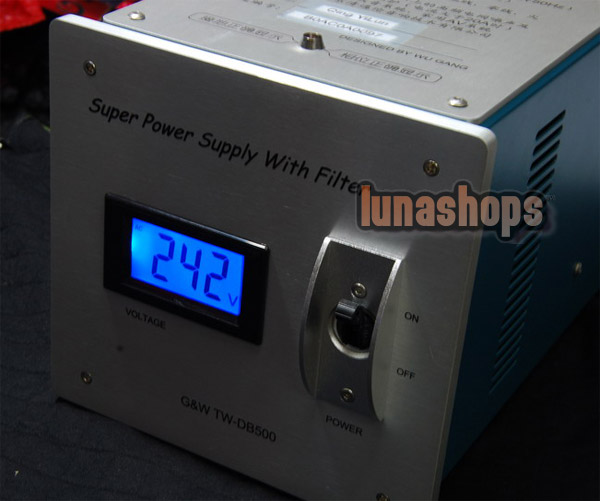 G&W TW-DB500 Power Adpater Filter For Hifi Speaker 400v/50Hz 15A AC220v Input