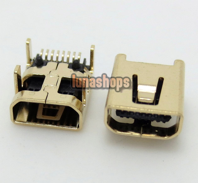U021 Repair Parts Mini USB Data charger port Adapter For Lenovo 8 pins