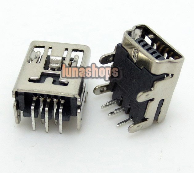 U036 Repair Parts Mini USB Data charger port Adapter For Tablet Controller 5 pins