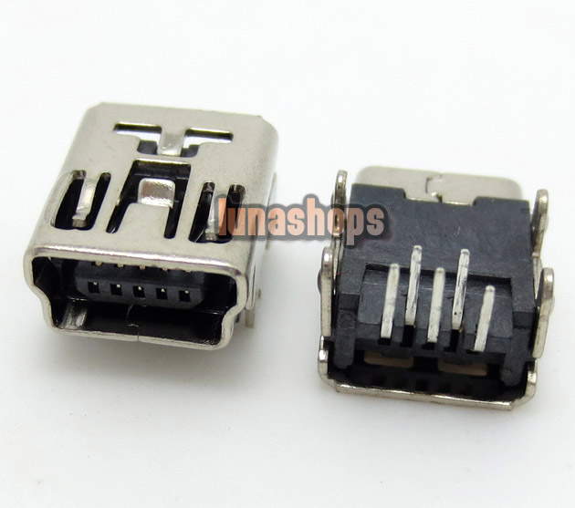 U036 Repair Parts Mini USB Data charger port Adapter For Tablet Controller 5 pins