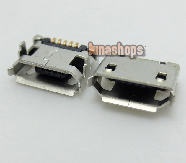 U038 Repair Parts Micro USB Data charger port Adapter For Android Tablet HTC Phone 5pin 7.2mm