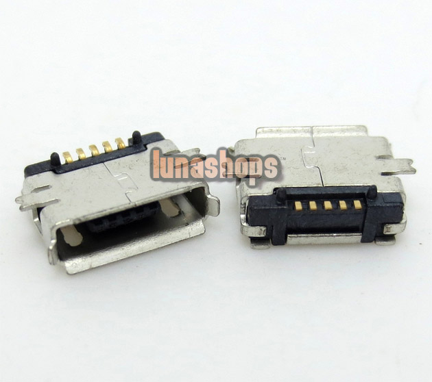 U045 Repair Parts Micro USB Data charger port Adapter For Mp3 MP4 Tablet AB Shape
