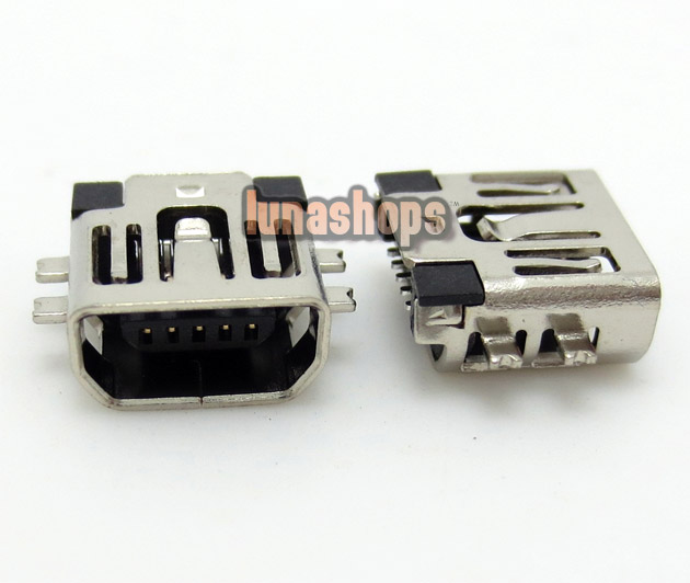 U048 Repair Parts Mini USB Data charger port Adapter For Mp3 MP4 Tablet 5pins