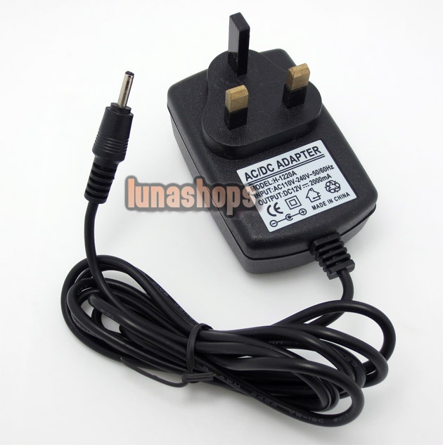 UK Charger Power Code DC Adapter for Acer Iconia Tab A500 A501 A100