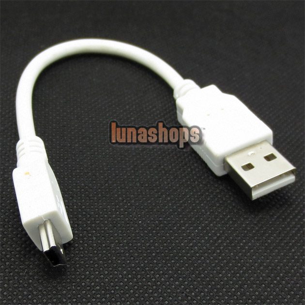 17cm USB A Male to Mini B 5pin Male USB 2.0 Cable Adapter