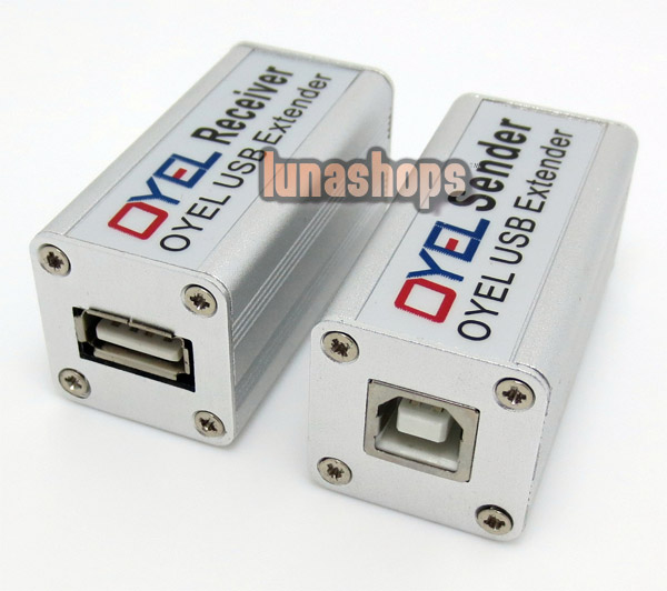 OYEL USB 2.0 Extender via CAT5 Cat6 Rj45 network cable Extend 50m-100m Sender Receiver