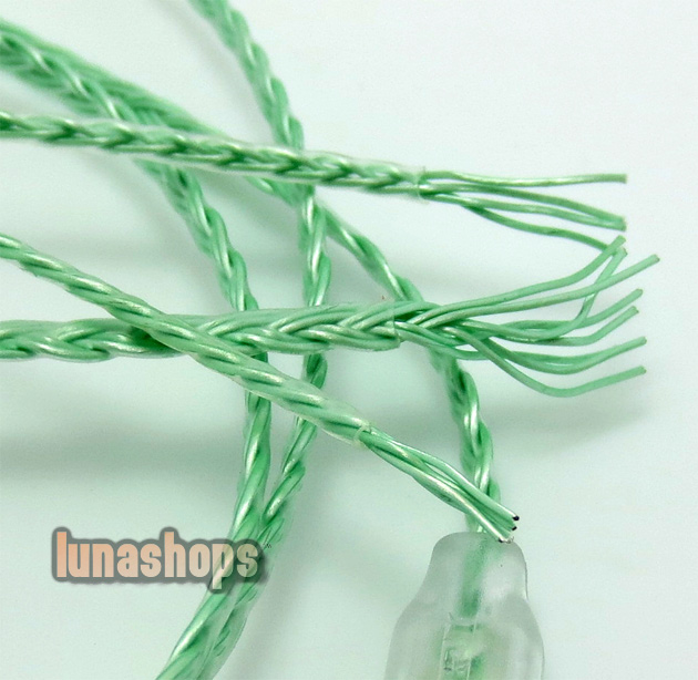 1.2m semifinished Handmade Cable For Shure se535 se846 ue900 Fitear earphone OFC 8N 