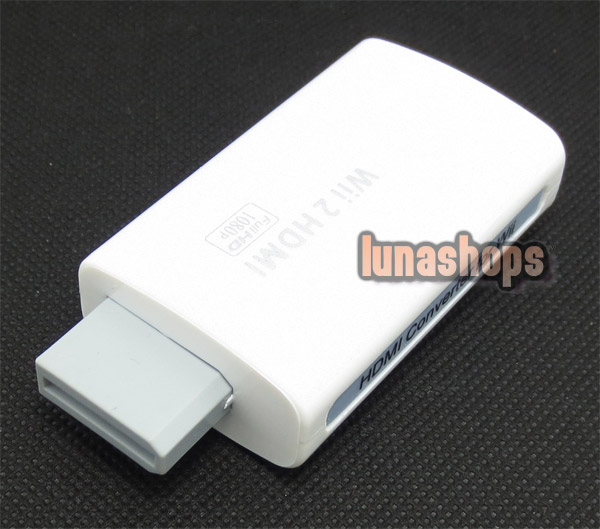 1080P 720P HD Wii to HDMI Converter Output Upscaling Adapter