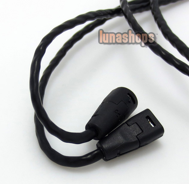 XZ Silver Series-1.2m Custom Handmade Cable ForSennheiser IE8 IE80 earphone headset 