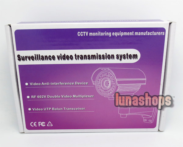 CCTV Security camera Long Distance Range BNC Video Amplifier anti-interference 800m