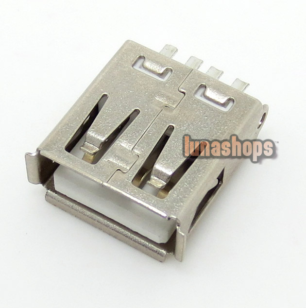 1pcs USB 2.0 Female Soldering Adapter Plug For Diy Custom Handmade LGZ-A10
