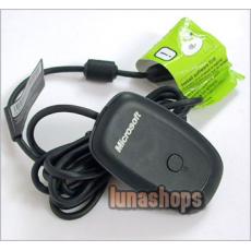 Black Xbox 360 Wireless Gaming Receiver Windows PC Xbox360