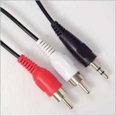 High quality 3.5mm Stereo Plug Male To RCA Audio Cable
