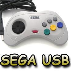 Genuine Original SEGA SS USB Game Controller JoyPad For PS3