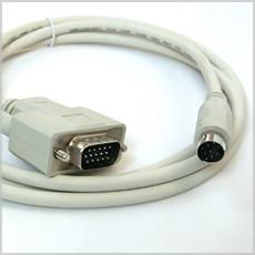 1.5M 15 pins VGA D-Sub to SVideo S-Video 8 pins Cable Male