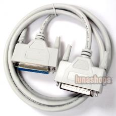 Parallel DB25 Printer Extension Cable Male to Female