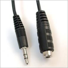 3.5mm Male to Female 1M plug Cord Audio Extension Cable