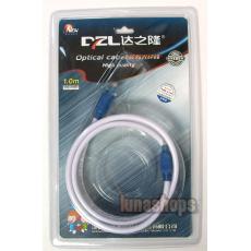 DZL Audio Toslink Plug TO Toslink Plug Digital Optical Lead