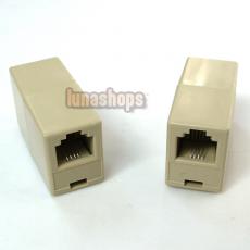 RJ11 4 pin Female To RJ11 4-pin Female Adapter Connector Network
