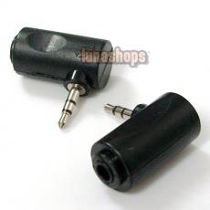 Male 2.5mm to Female 3.5mm Headphone Adapter Converter