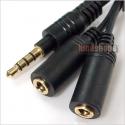 3.5mm Male to 2 Female Headphone Jack Splitter Adapter Cable For Mobile phone