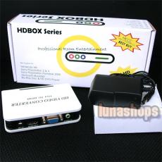 PC DVD VGA Video Audio to HDTV HDMI Converter Adapter