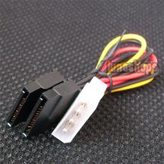 IDE to SATA Serial ATA Splitter Power Cable Connector