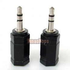 3.5mm Male to 2.5mm Female Audio Plug Converter Adapter