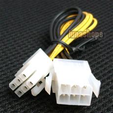 6pin Male to 6 Pin Female Power Adapter Cable