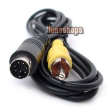 Special 7 PIN S-VIDEO male To AV TV RCA Male Cable