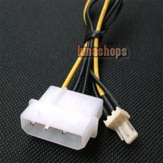 IDE to 3-pins CPU /Chasis /Case Fan Power Cable Adapter
