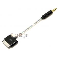 EU 6N OFC 3.5mm Male To Ipod Dock HiFi Cable