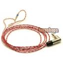 Oxygen Free Copper Silver Plated Cable Ultimate UE 5 pro 10pro Earphone