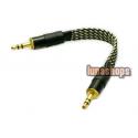Music Belt Ribbon 3.5mm male to male audio cable HIFI