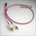 Hifi Canare 3.5mm male to 2 Rca Y Splitter Audio Cable