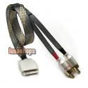 HiFi Apple Line out to 2 Rca Y Splitter Cable