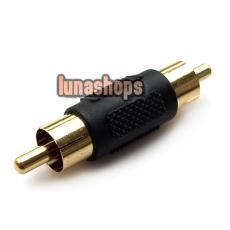 RCA AV Male To Male Audio Video Connector Adapter