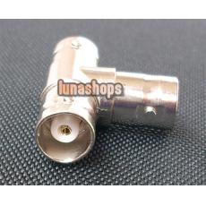 BNC Female to 2 Female Coaxial T-Adapter Connector Jack