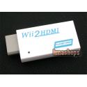 Wii to HDMI 720P 1080P 3.5mm audio Converter Adapter Box 2