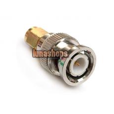 BNC Male to SMA male plug coax connector adapter