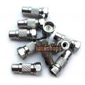 Female RCA to F Male Coaxial RG6 RF Cable Adapter